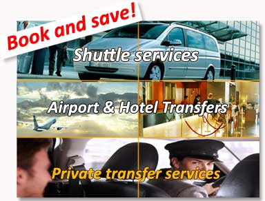 Shuttle bus transfers from palma airport